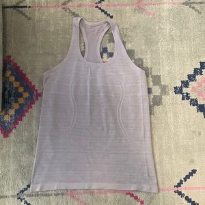 Lululemon racerback tank. Size 10. Lavender.
